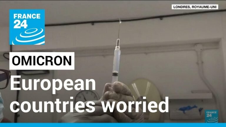 Coronavirus pandemic: European countries worried about Omicron • FRANCE 24 English