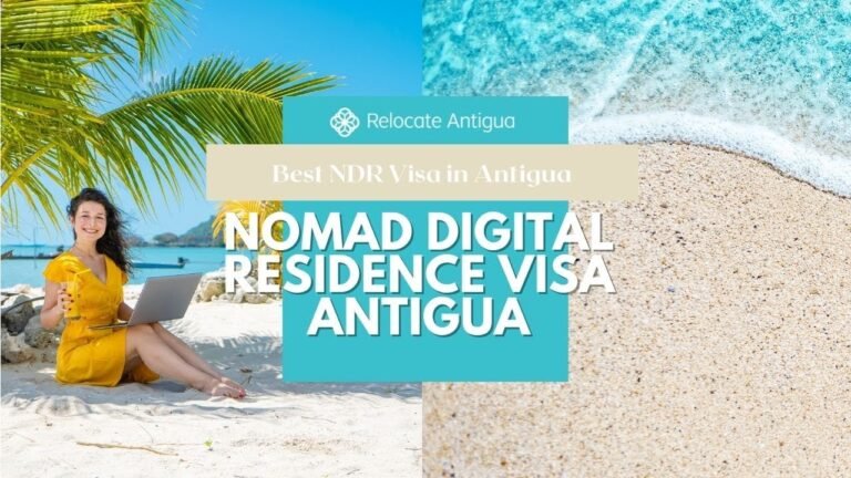 🌴💻 DIGITAL NOMAD RESIDENCE PERMIT (NDR) in Antigua and Barbuda