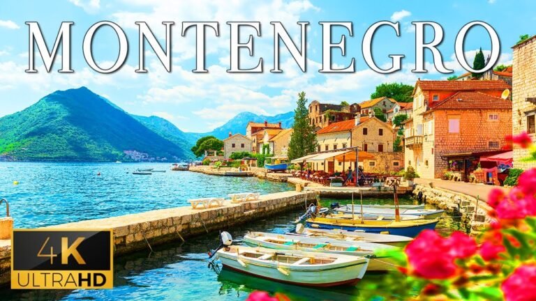 FLYING OVER MONTENEGRO (4K UHD) – Relaxing Piano Music With Beautiful Landscapes Film For Relaxation