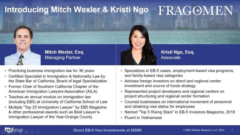 Full Webinar: EB-5 Investor Repayment Strategies for Direct $500K EB-5 Projects
