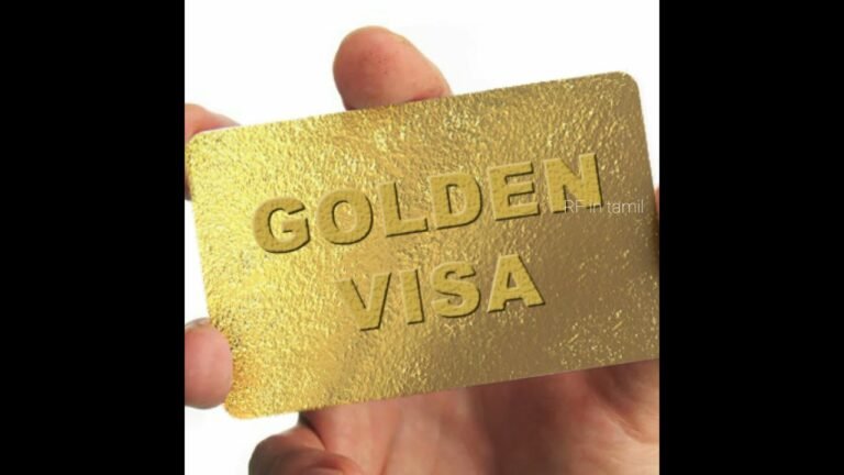 Golden VISA facts 🤩 | what is golden visa – தமிழ் | details about golden visa |#shorts #amazingfacts