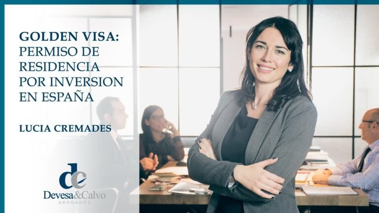 Golden Visa: permiso de residencia por inversión en España