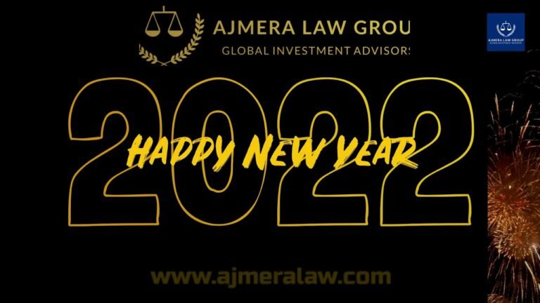 HAPPY NEW YEAR | AJMERA LAW GROUP – | PLANNING FOR CHILD'S FOREIGN EDUCATION  SINCE 1993