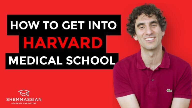 How to Get Into Harvard Medical School