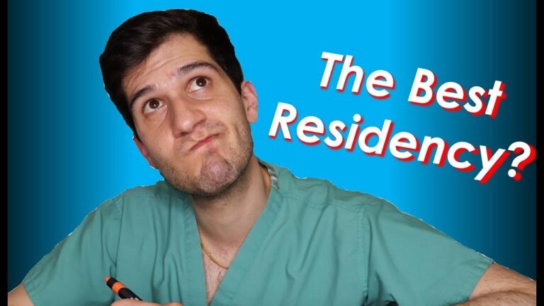 How to Pick the BEST Residency for Anesthesiology