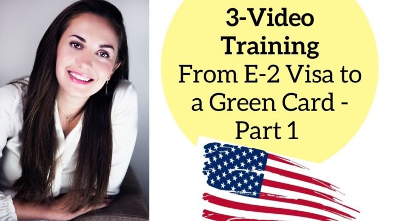 How to go from E2 to Green Card – Part 1