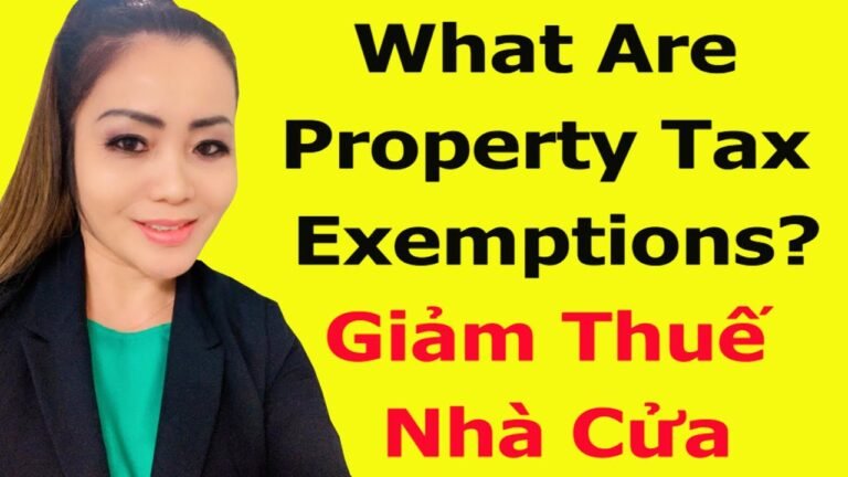 Làm Gì Để Được Giảm Bởt Thuế Nhà Cửa Ở Illinois? What Are Property Tax Exemptions?