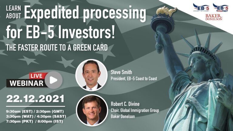 Learn About Expedited Processing for EB-5 Investors! Learn About Expedited Processing for EB-5 Investors!