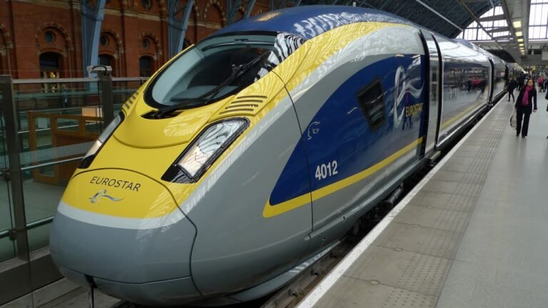 London to Paris by Eurostar train
