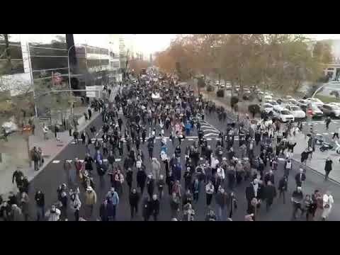 Massive demo in Madrid, Spain