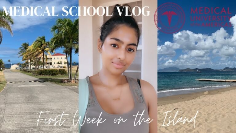 Medical School Vlog | First Week on the Island | Medical University of the Americas Campus First Day