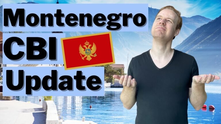 Montenegro Citizenship by Investment Update 2022 (WHAT?!)