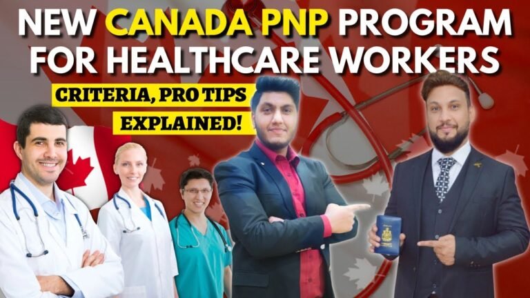 New Canada PNP for Healthcare Workers | SINP | 2022 | Easy Criteria | LOW IELTS | Explained