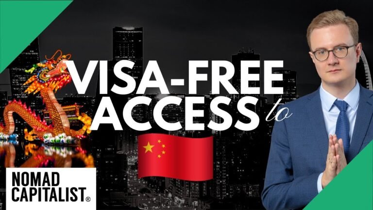 Second Passports with Visa-Free Access to China