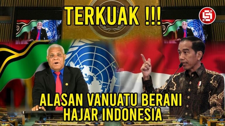 TERUNGKAP !!! Keberanian Vanuatu Berani Hajar Indonesia ! Ternyata Inilah Alasannya ?