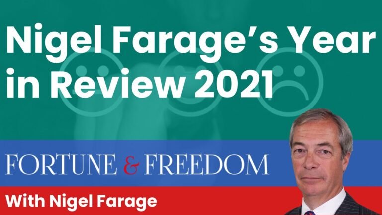 The best of Nigel Farage in 2021