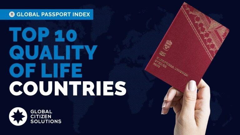 Top 10 Countries: Quality of Life Index