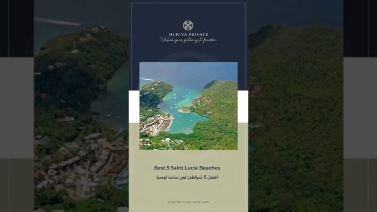 Top 5 Beaches in St Lucia | Now You Can Acquire St Lucia Second Passport Through Huriya Private