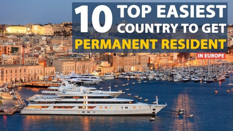 Top Easiest Country To Get PR In Europe | melshams