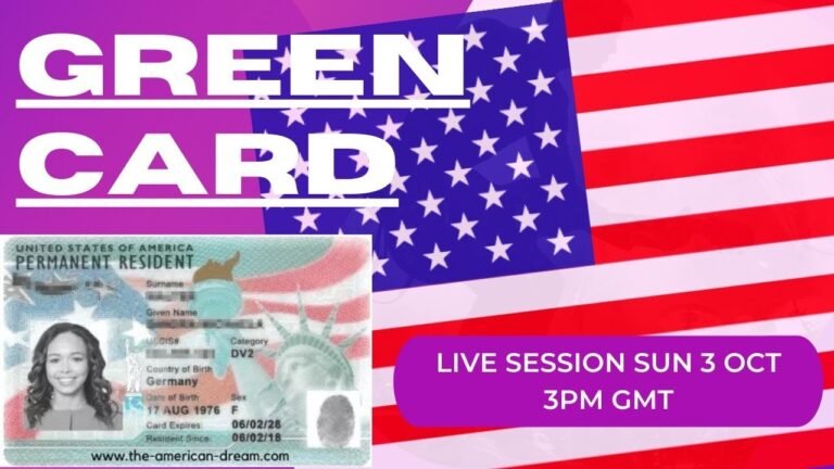 USA Greencard 2023 Live Q&A