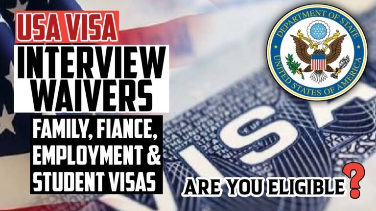 USA Visa Interview Waiver Pakistan,No More Interview requirement for USA VISA  @Travel & Visa Guide