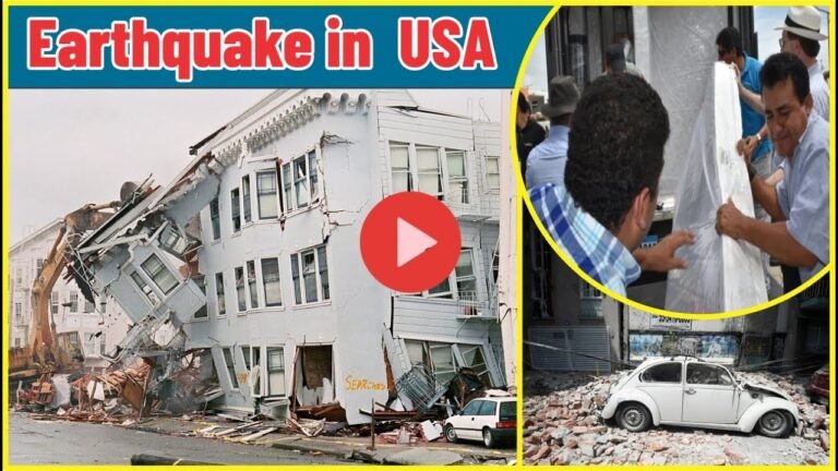 USA earthquake today | earthquake hits united states footage | california earthquake