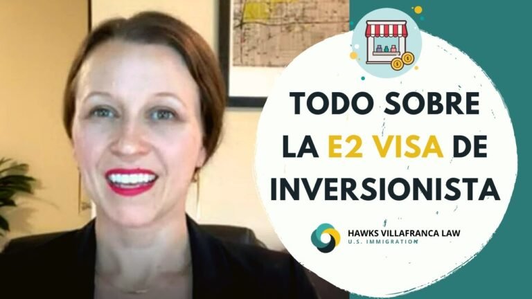 Visa de Inversionista para vivir y trabajar en los Estados Unidos (Visa E2)