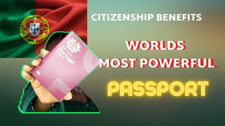 WORLD'S MOST POWERFUL PASSPORT (Citizenship Benefits)