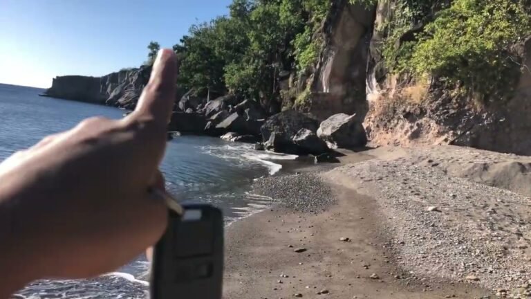 BEST BEACH IN DOMINICA | SALISBURY BEACH WALK THROUGH | CARIBBEAN BEACH