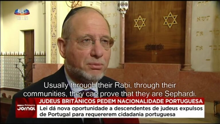 British Sephardic Jews request Portuguese nationality