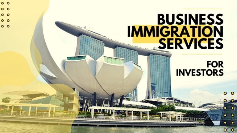 Business Immigration Services.  Investors Visa.  Immigration and Citizenship by Investment.