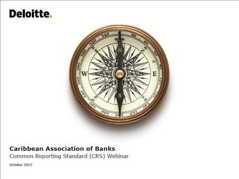 CAB and Deloitte CRS Webinar 25th October 2017