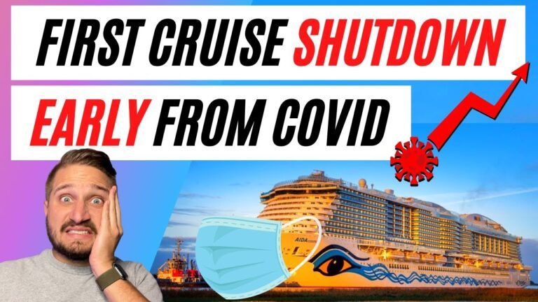 COVID Outbreak Ends Cruise for Thousands | Almost all cruise ships report covid cases onboard