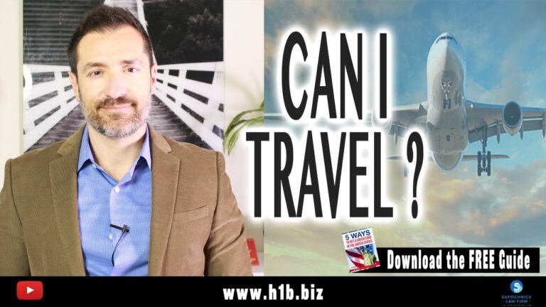 Can i travel if my I-485 is pending? : California Immigration lawyer 🇺🇸