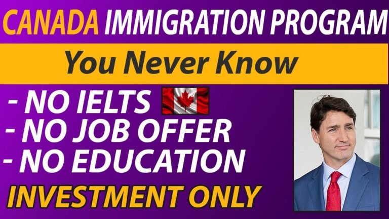 Canada Immigration Program | Canada Investment Program 2021 – 2022