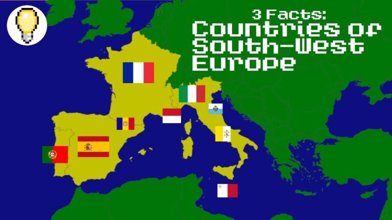 Countries of South-West Europe | 3 Facts