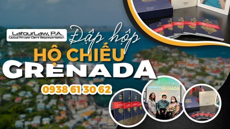 ĐẬP HỘP HỘ CHIẾU GRENADA THÁNG 10/2021