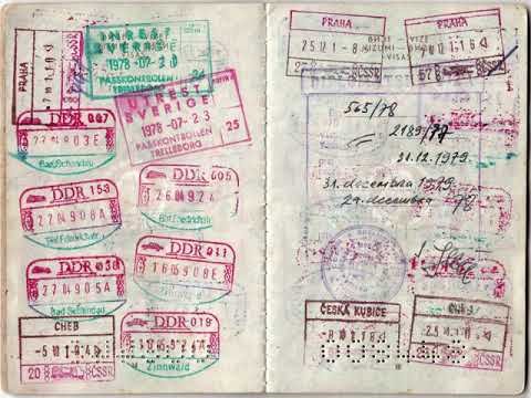 Diplomatic Cold War Passport – Yugoslavia 1977 – passport history collector