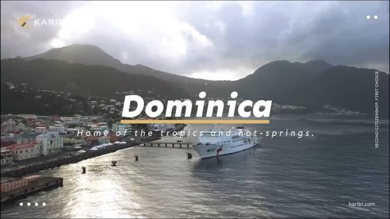 Dominica. Tropics and hot-springs. Second Citizenship from Karibi