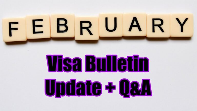 February Visa Bulletin News + Q&A Session