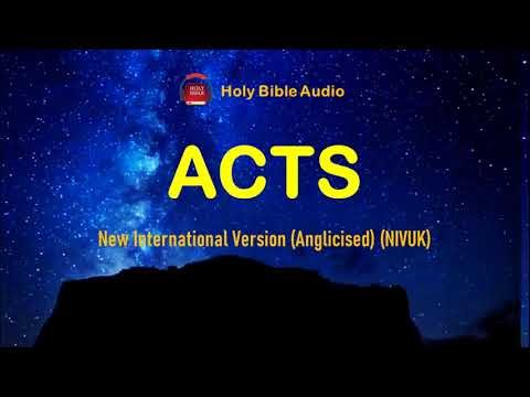 Holy Bible Online Audio: ACTS – New International Version (Anglicised) | NIVUK #HolyBibleAudio