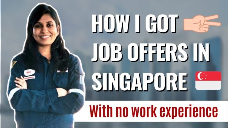 How I got 2 job offers in Singapore | Job hunting process | Preparation strategies