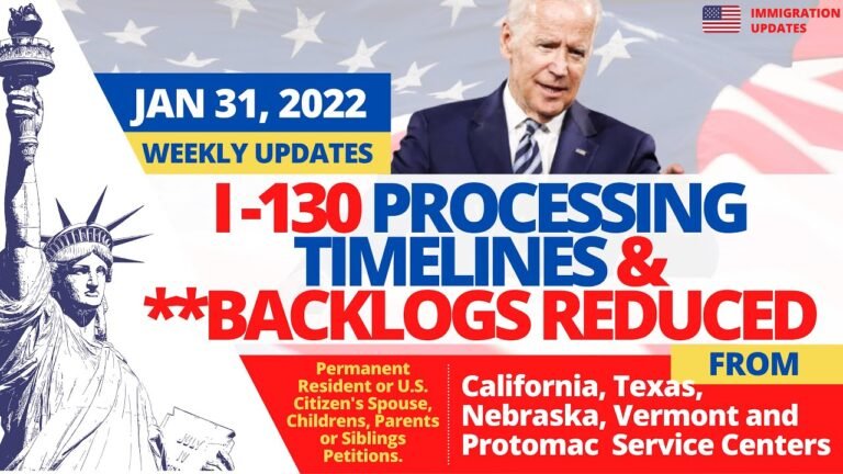 I 130 Processing Time 2022 (Jan 31) | Alien Relative, Family Green Card Processing time, Backlogs