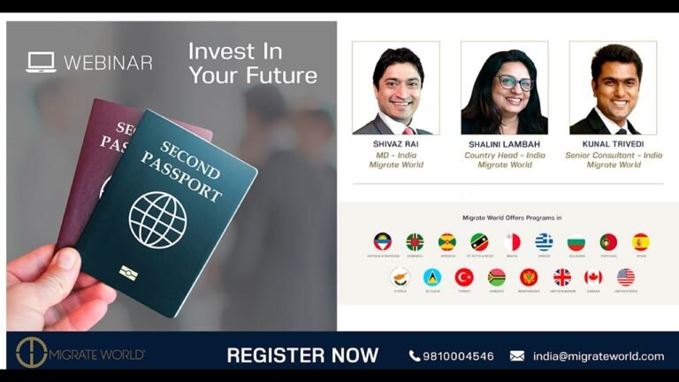Invest In Your Future: Citizenship By Investment