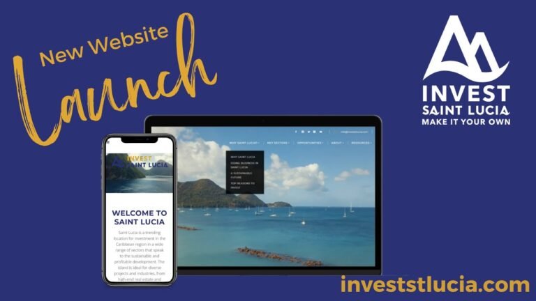 Invest Saint Lucia New Website Launch