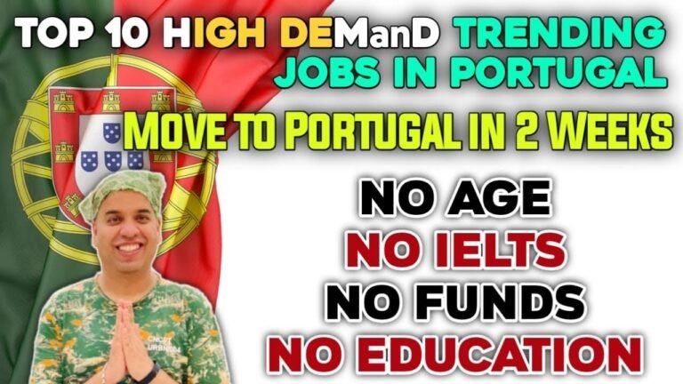 JOBS IN PORTUGAL FOR INDIANS & PAKISTANI