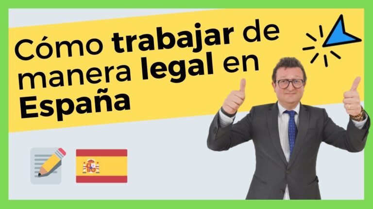 📌 Las 9 RESIDENCIAS que te Permiten TRABAJAR EN ESPAÑA de Manera Legal