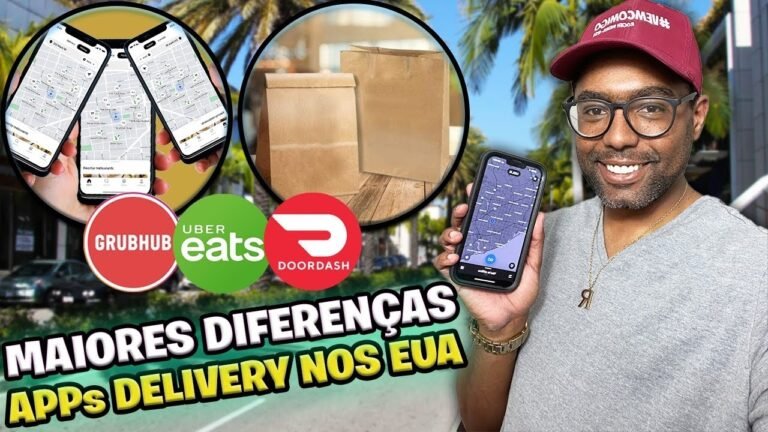 MELHORES APPS DELIVERY PARA GANHAR DINHEIRO NOS ESTADOS UNIDOS