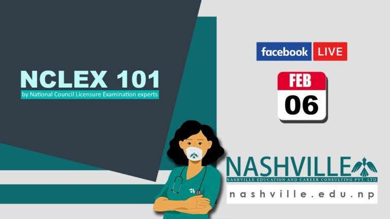 NCLEX 101: A Facebook Live Event by Nashville Consulting and NCLEX Academy | Sunday | 6 Feb 2022