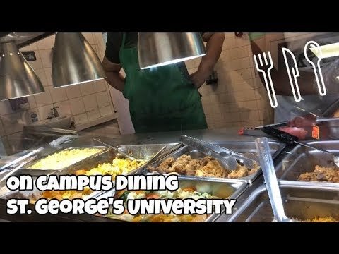 On Campus Eating Options at St. George's University